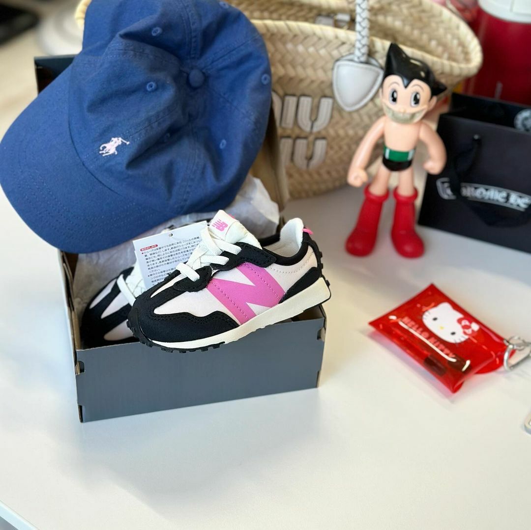 New Balance 327 日本限定 黑粉 藍紅 小童 童鞋 NW327VL NW327VD