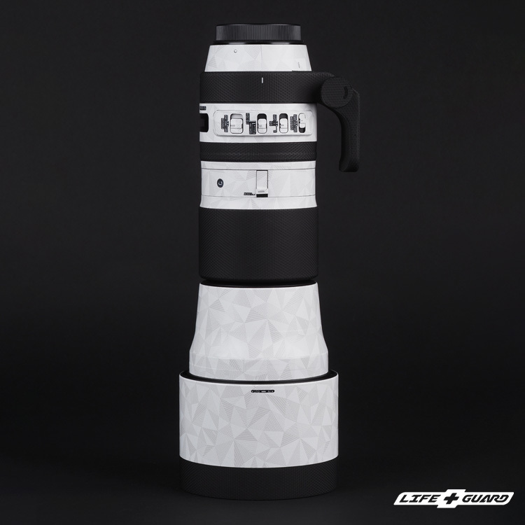 SIGMA 150-600mm F5-6.3 DG OS 貼膜質感特寫，LIFE+GUARD 專機專屬開版