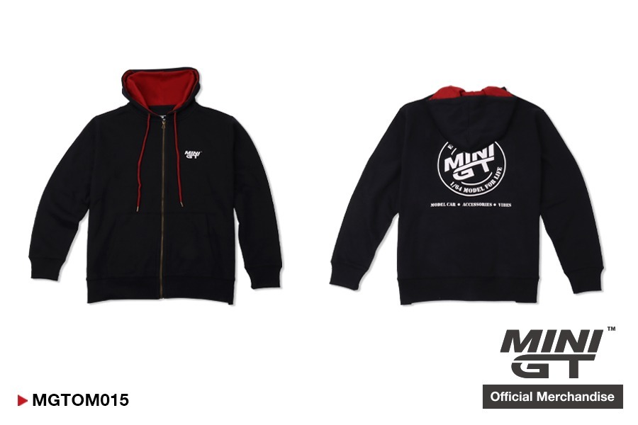 MINI GT Sweat Jacket (full zip) - Black M 黑色中碼