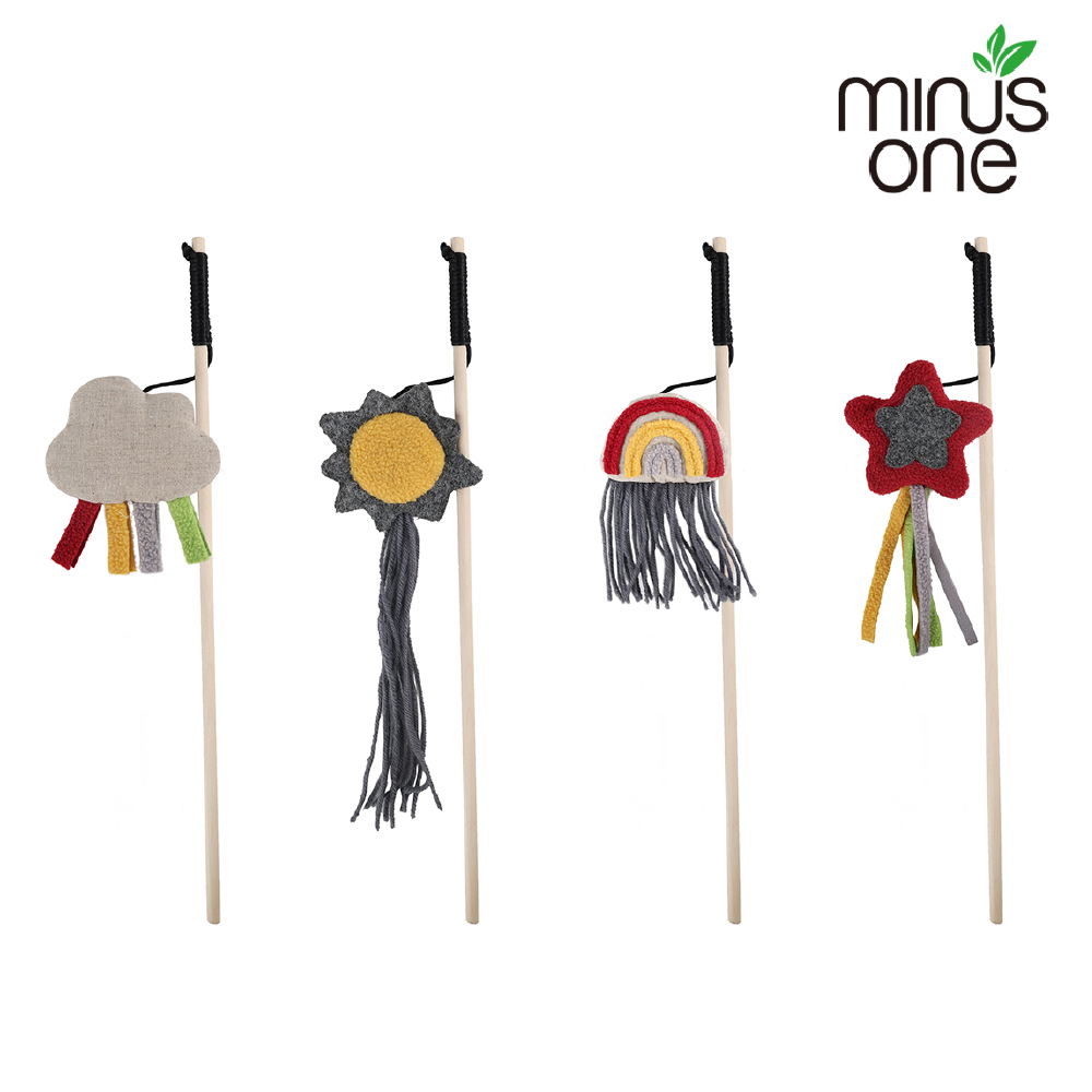 Minus One 邁樂思｜環保毛氈系列 甩甩貓草逗貓棒