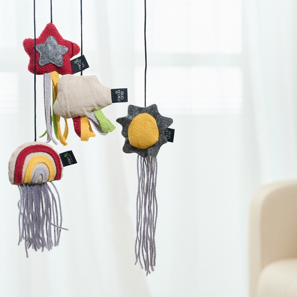 Minus One 邁樂思｜環保毛氈系列 甩甩貓草逗貓棒