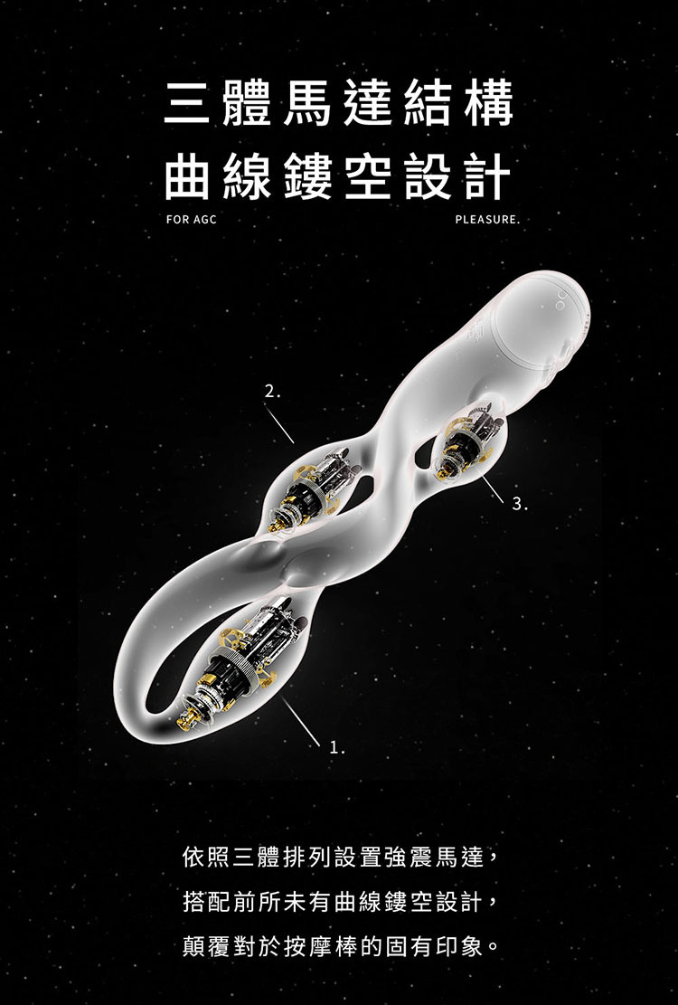 UEROS 三體串流按摩棒