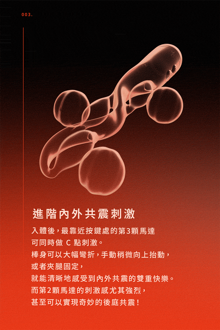 UEROS 三體串流按摩棒