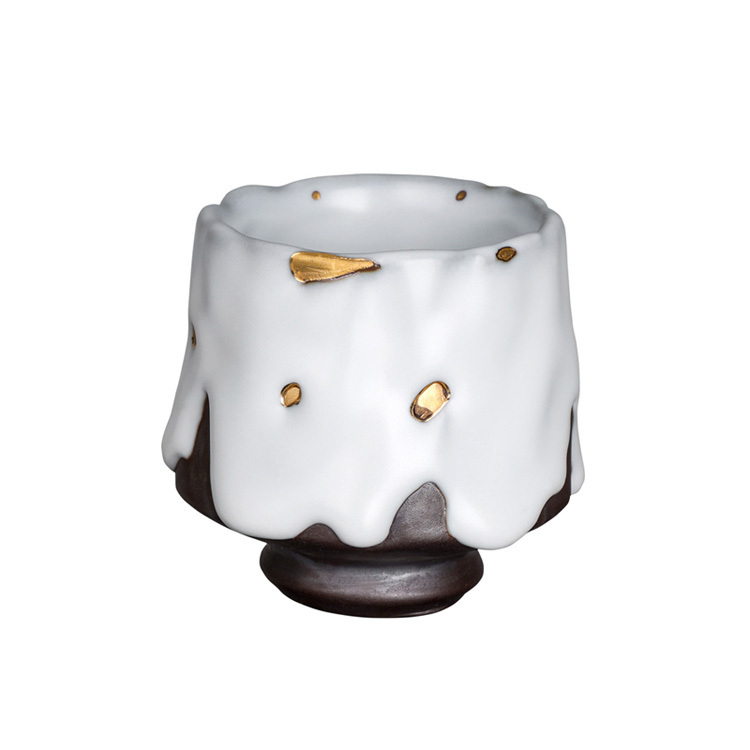 志野釉-主人杯(150ml)｜宜龍茶具Eilong