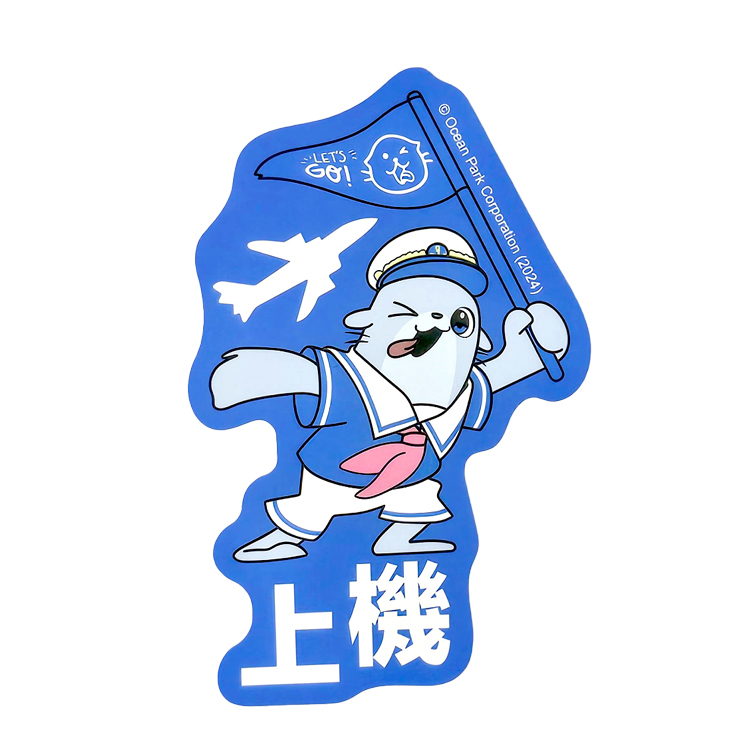 Oh!moments Luggage Sticker (Whiskers)