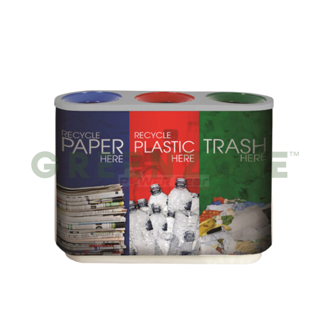 Greenzone Trez 3-in-1 Recycling Bin