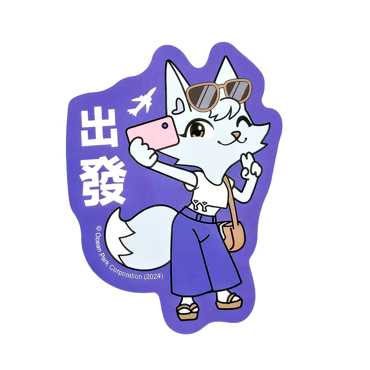 Oh!moments Luggage Sticker (Fluffi)