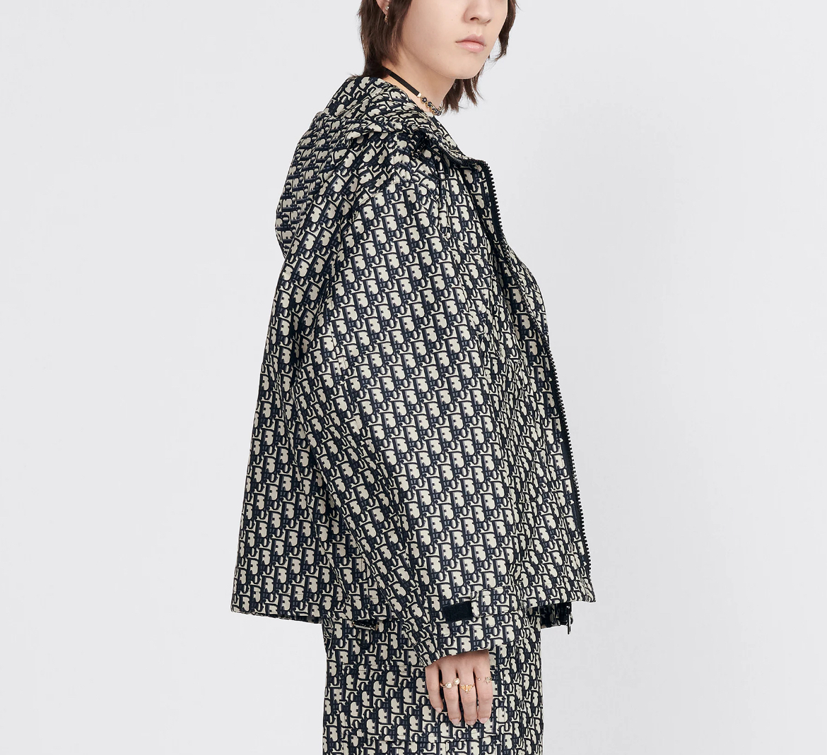 Dior waterproof hooded jacket