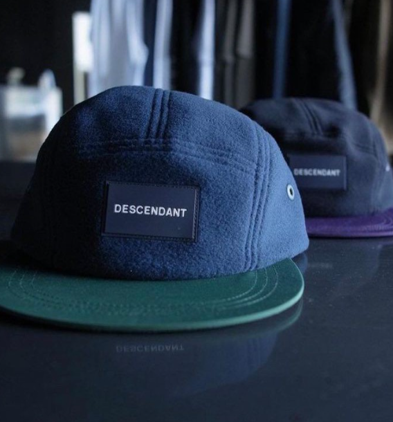 2020AW DESCENDANT BOX 5PANEL CAP 五分割絨布帽子