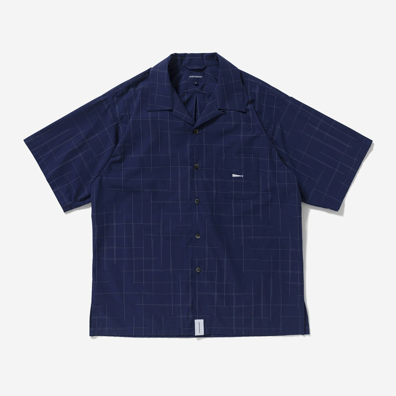 2021SS DESCENDANT SEINE TEXTILE SS SHIRT 線條 襯衫 現貨