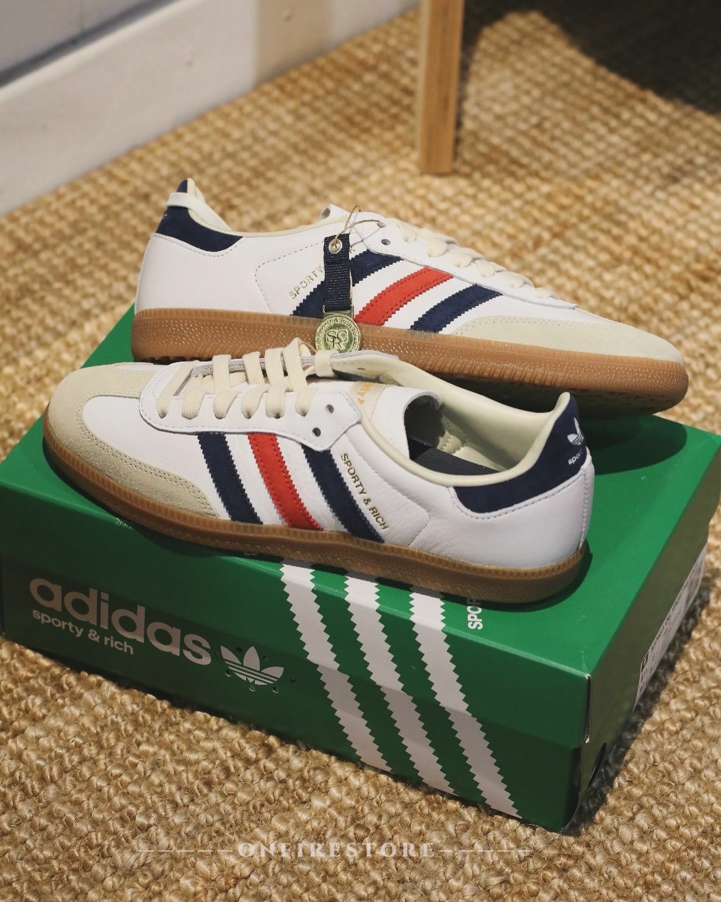 {現貨}  SPORTY&RICH ADIDAS SAMBA OG IH8338