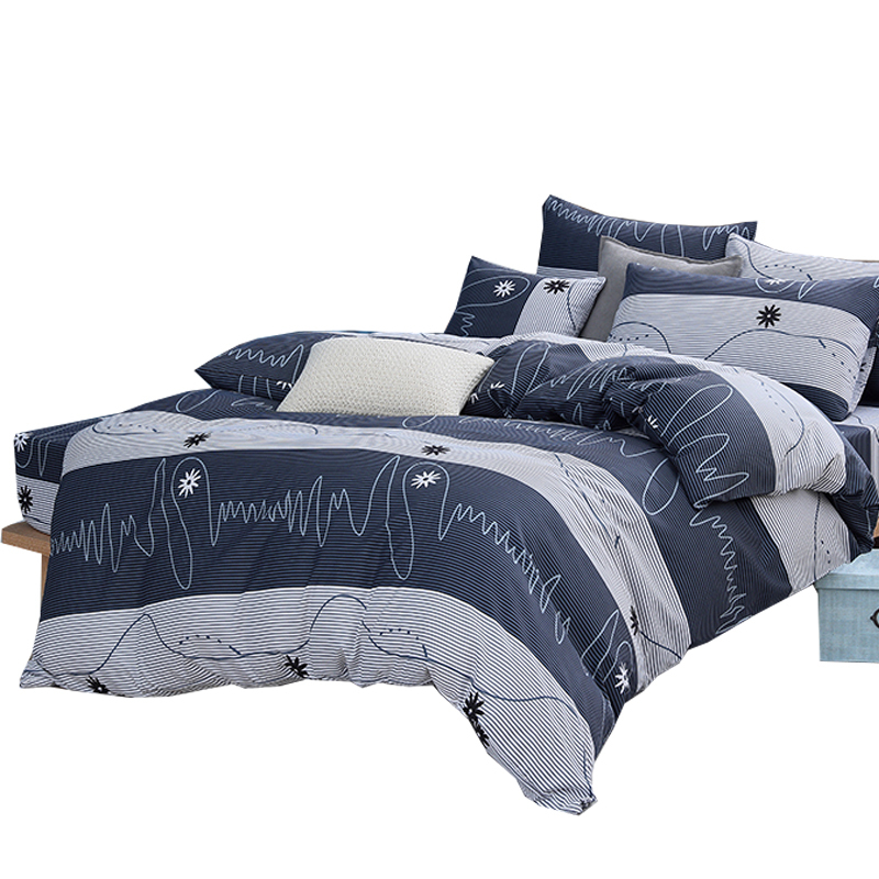 【藍貓Blue cat】舒柔棉印花 兩用被套(多色任選)