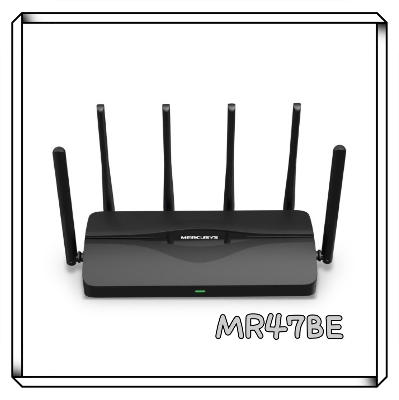 MERCUSYS 水星 MR47BE BE9300 2.5Gbps  Gigabit 三頻 Wi-Fi 7 路由器