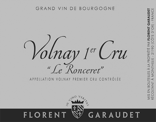 Florent Garaudet Volnay 1er Cru Le Ronceret 2021