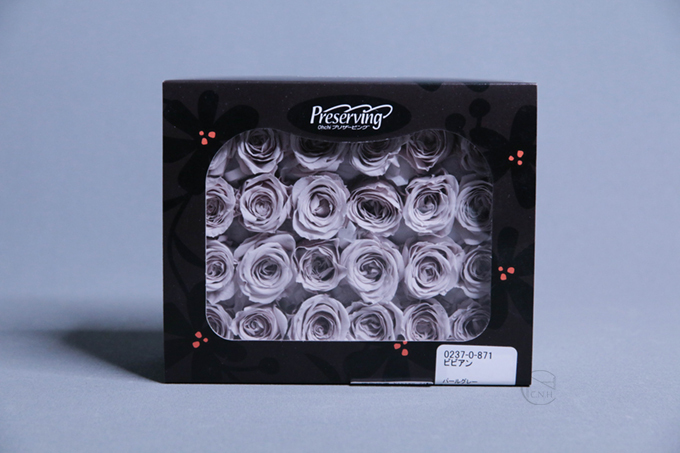 盒裝不凋花-大地農園 玫瑰(紫灰)