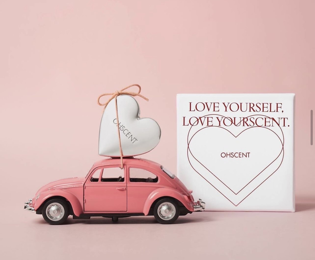 OHSCENT精緻車用香氛愛心款（2款）