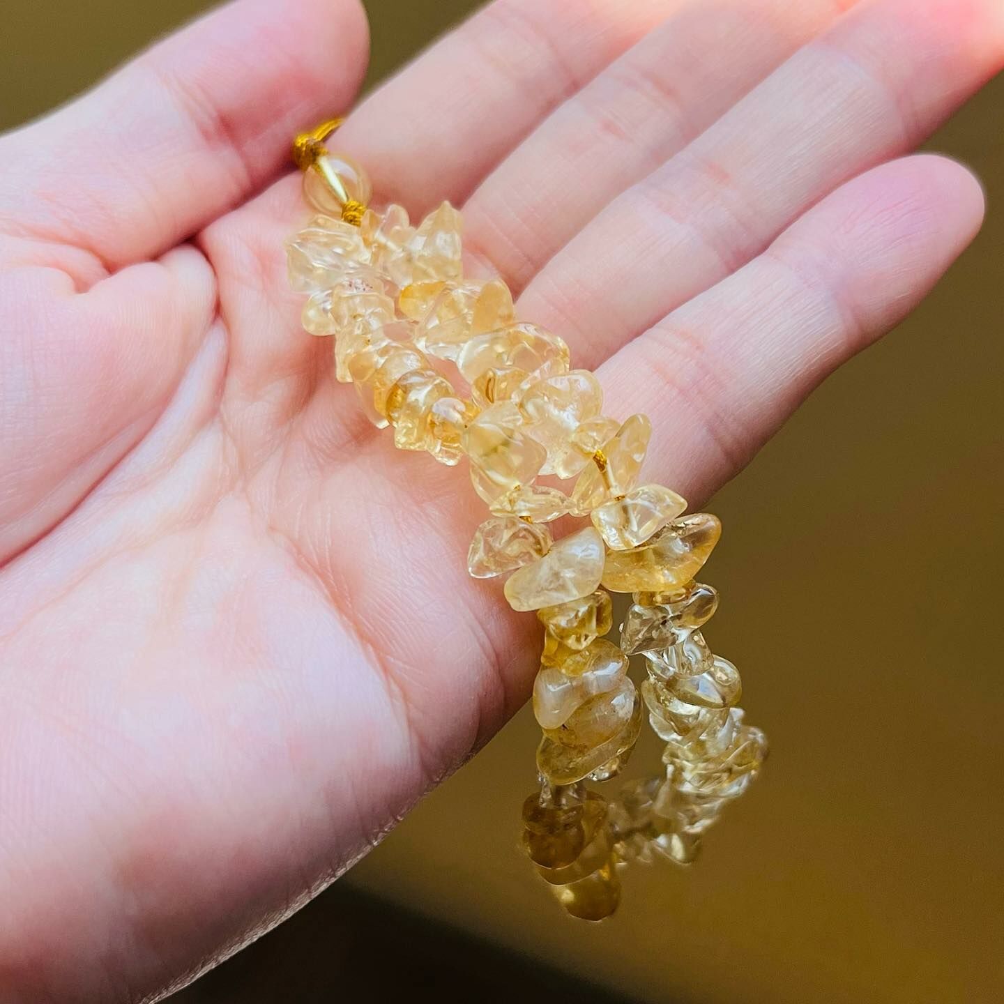 [原石] 黃水晶 招財水晶吊飾