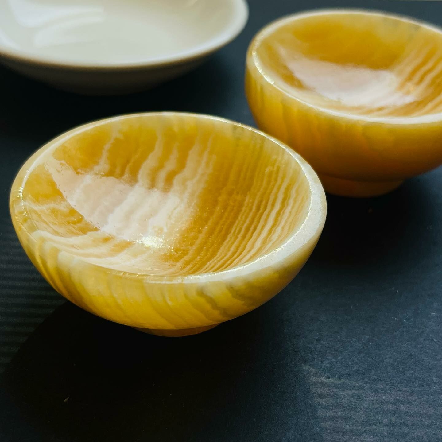 [原石] 芒果方解石 碗