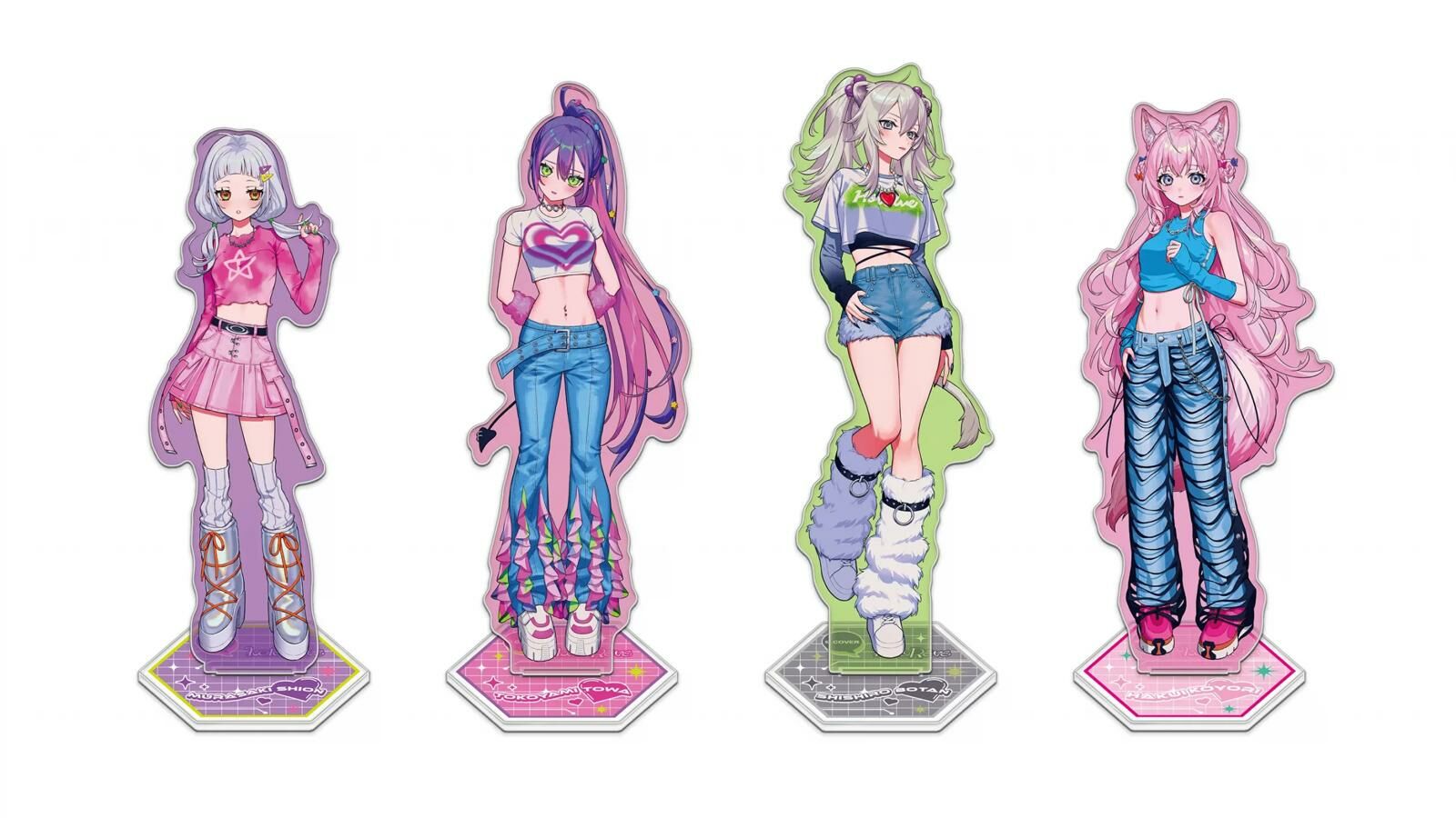 「官品代購」Hololive holoRêve collection no.2(紫咲シオン/常闇トワ/獅白ぼたん/博衣こより)