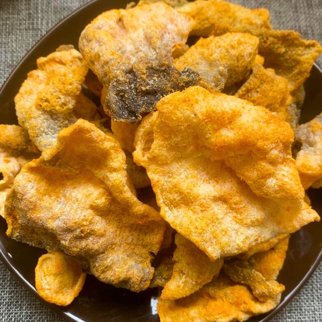 【一件7折 兩件65折】卜卜脆鹹蛋黃炸魚皮 70g