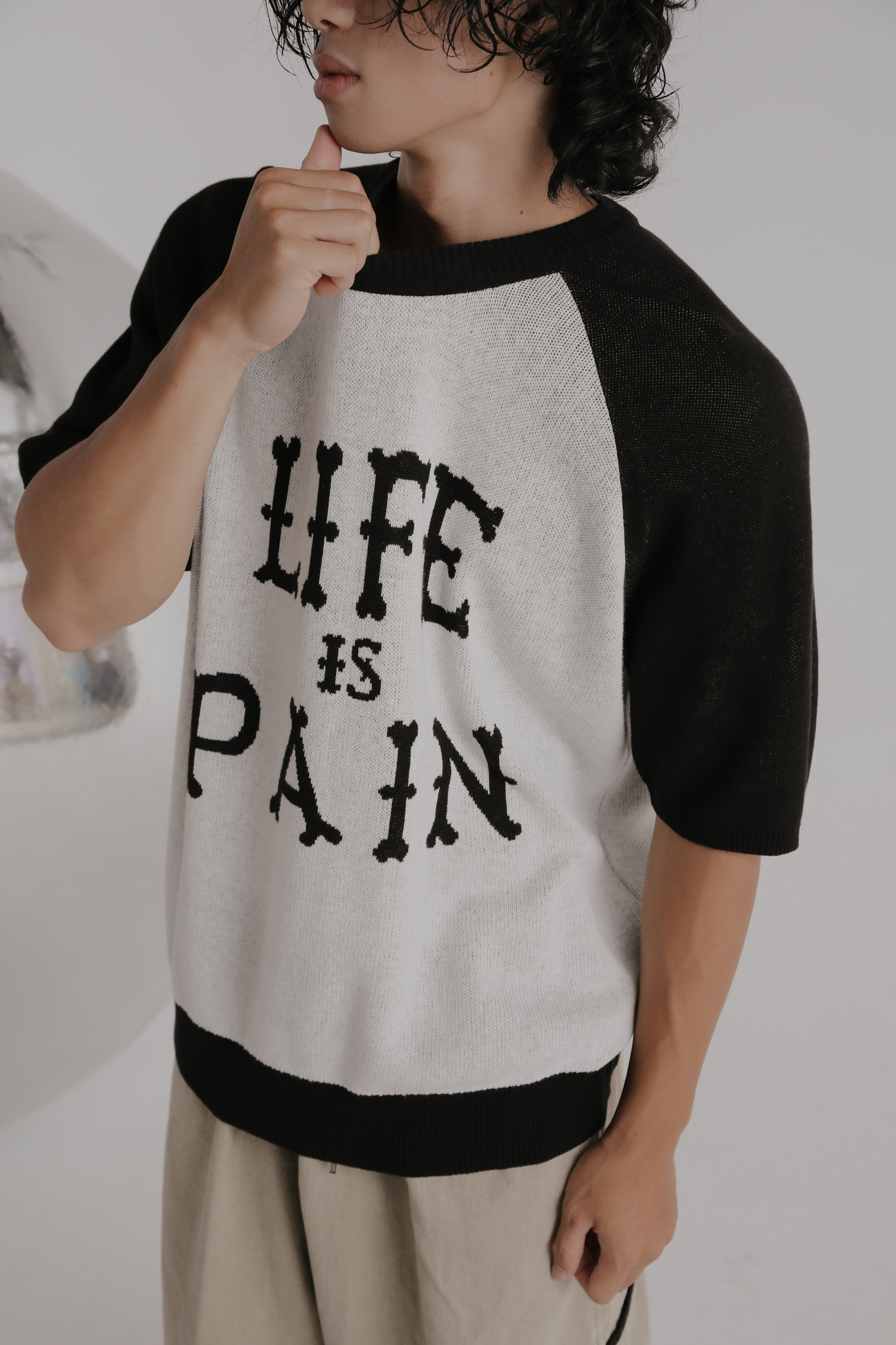 LIFE Short Sleeves Knit #針織上衣