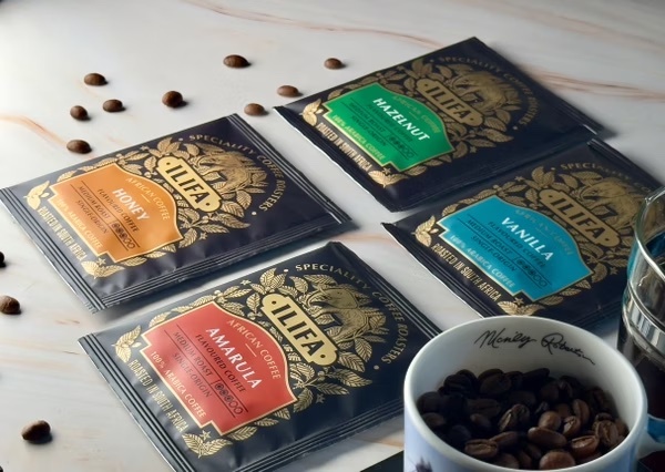 ILIFA 非洲醇香咖啡濾掛包 (盒裝10包入)