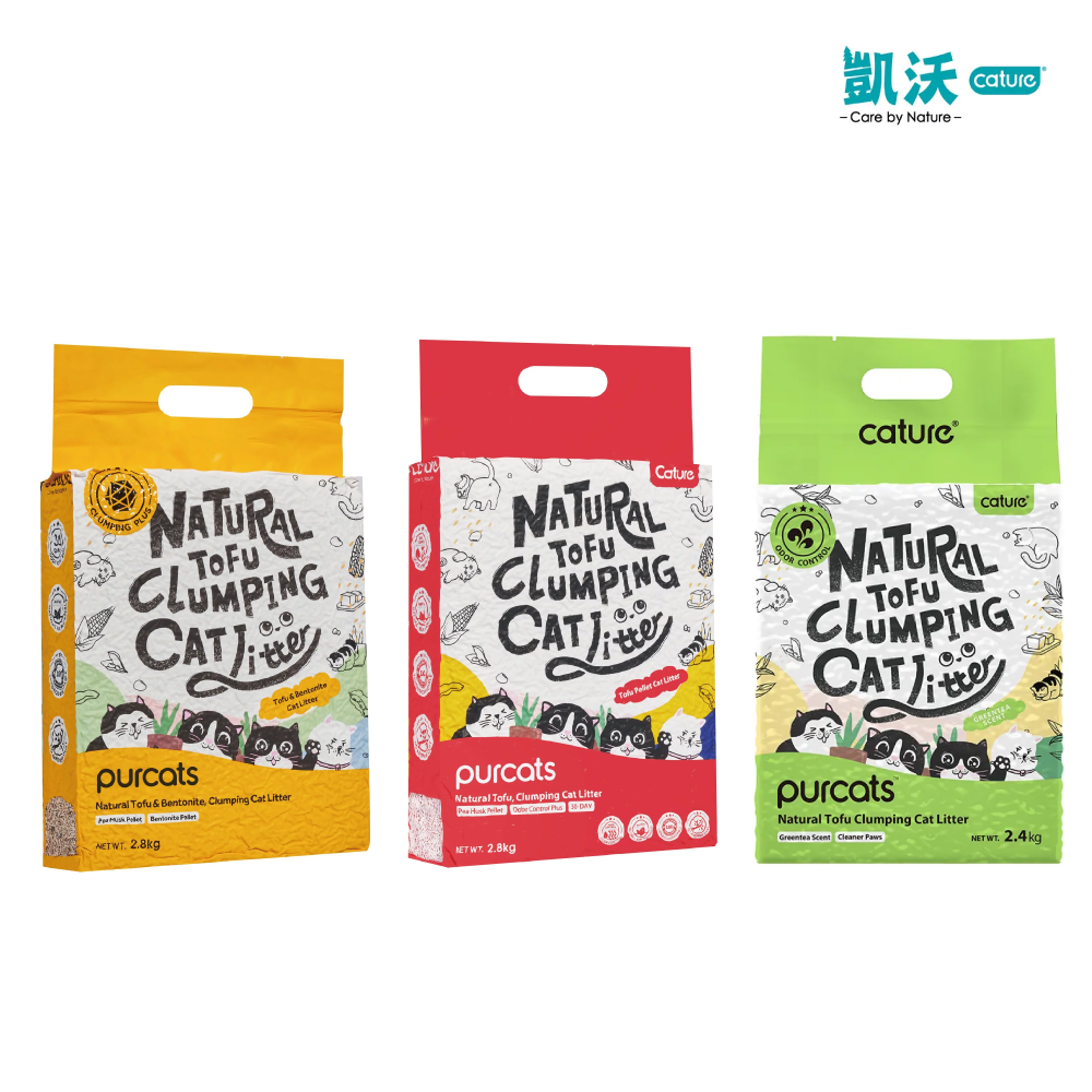 Cature 凱沃 | 天然豆腐凝結貓砂