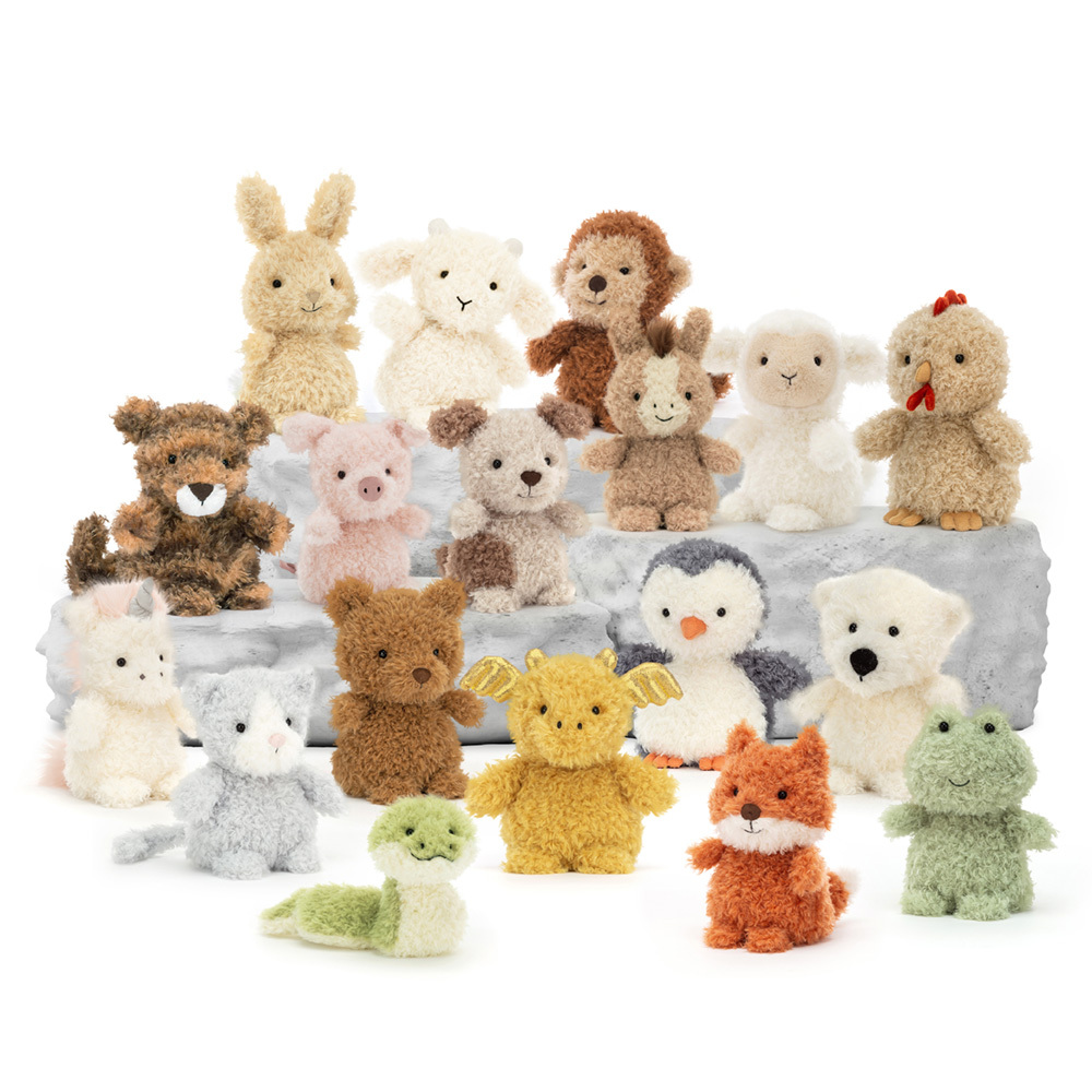 Jellycat Little 毛茸茸小不點系列