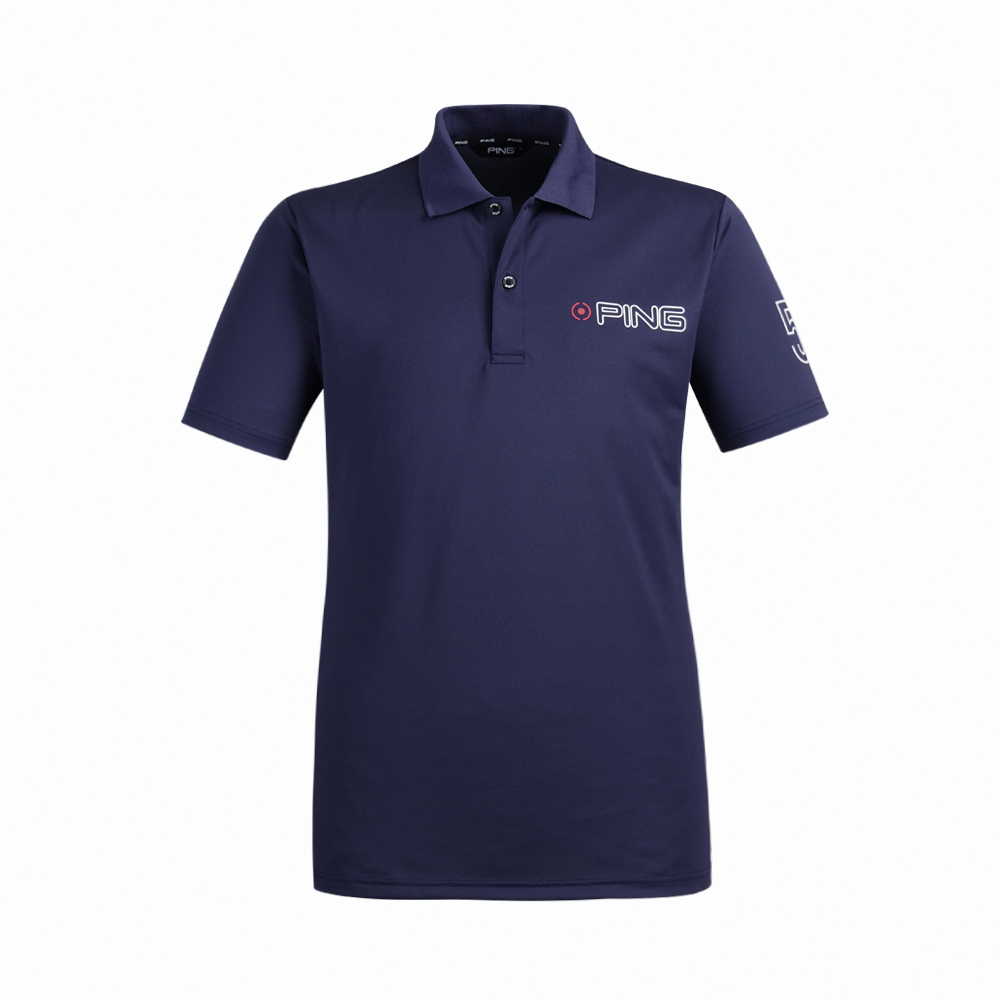 PING 美國 男 排汗抗UV高爾夫POLO衫 (3色) 吸濕/排汗 10PIP24190