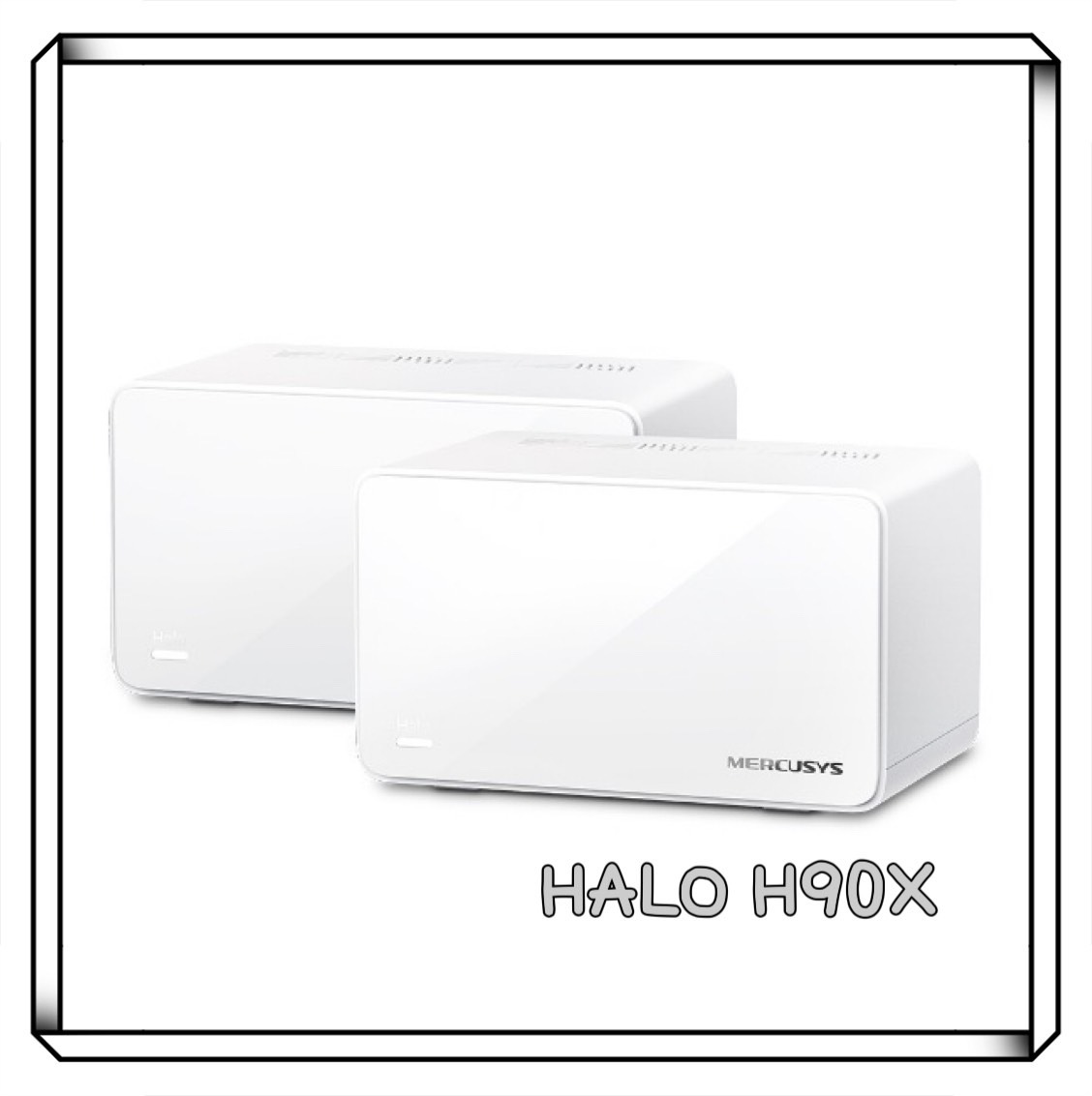 MERCUSYS 水星網路 Halo H90X AX6000 無線雙頻網路 WiFi 6 Mesh 網狀路由器