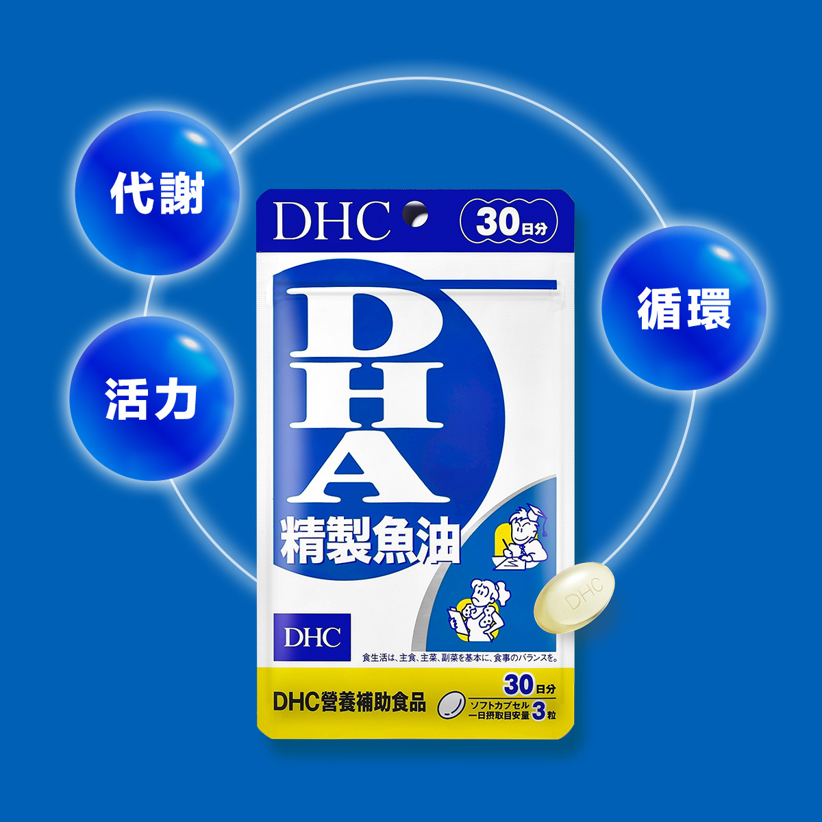 DHC精製魚油DHA