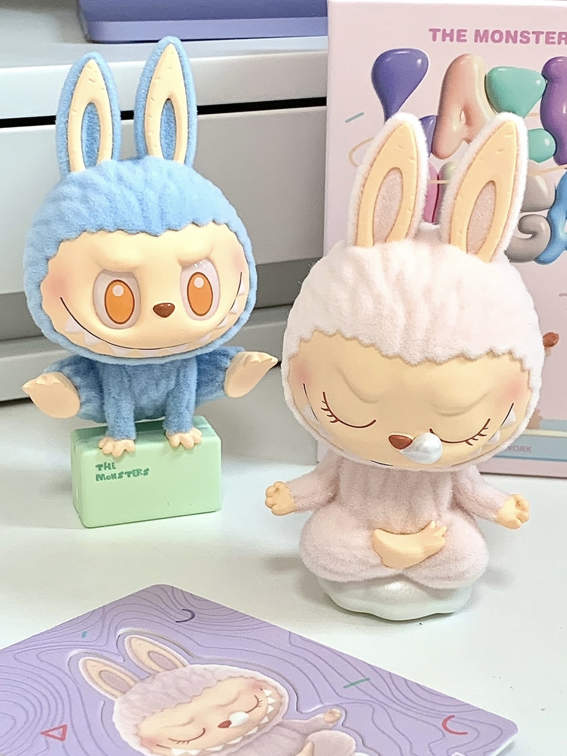 THE MONSTERS LABUBU 拉布布 LAZY YOGA 慵懶瑜珈系列 植絨公仔 盲盒 / 現貨