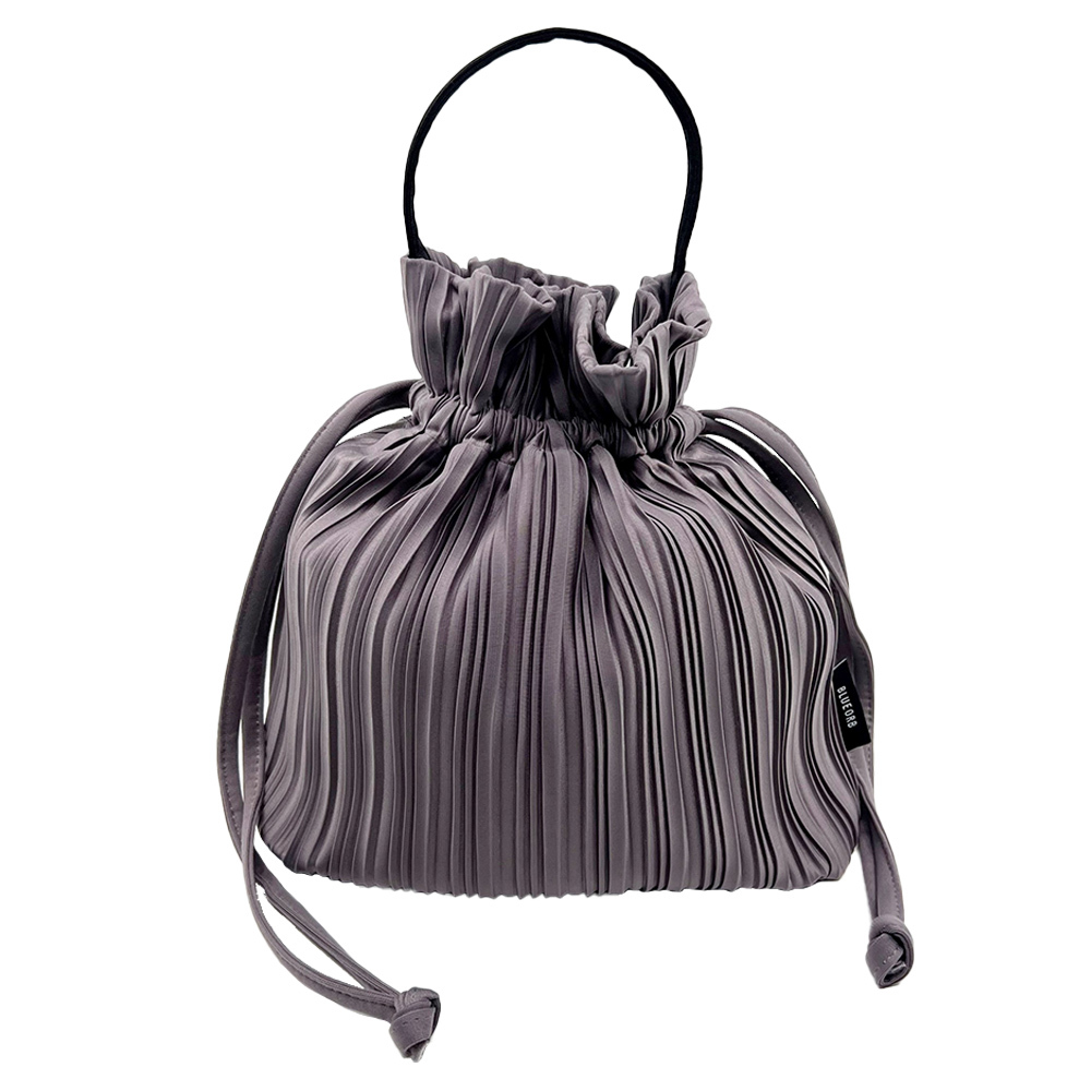 BLUEORB  |Two way Ribbon Tote  | 手提包 側背包 薰衣草灰色