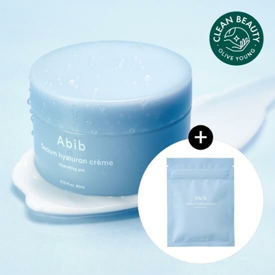 Abib Sedum Hyaluron Cream Hydrating Pot 80ml [Olive Young Planning Set]