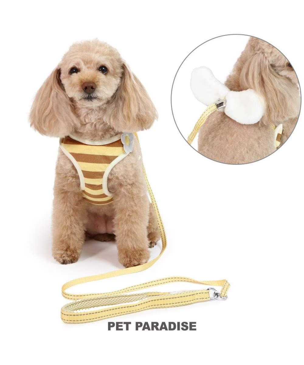 【Pet Paradise】Bee Harness & Lead Set