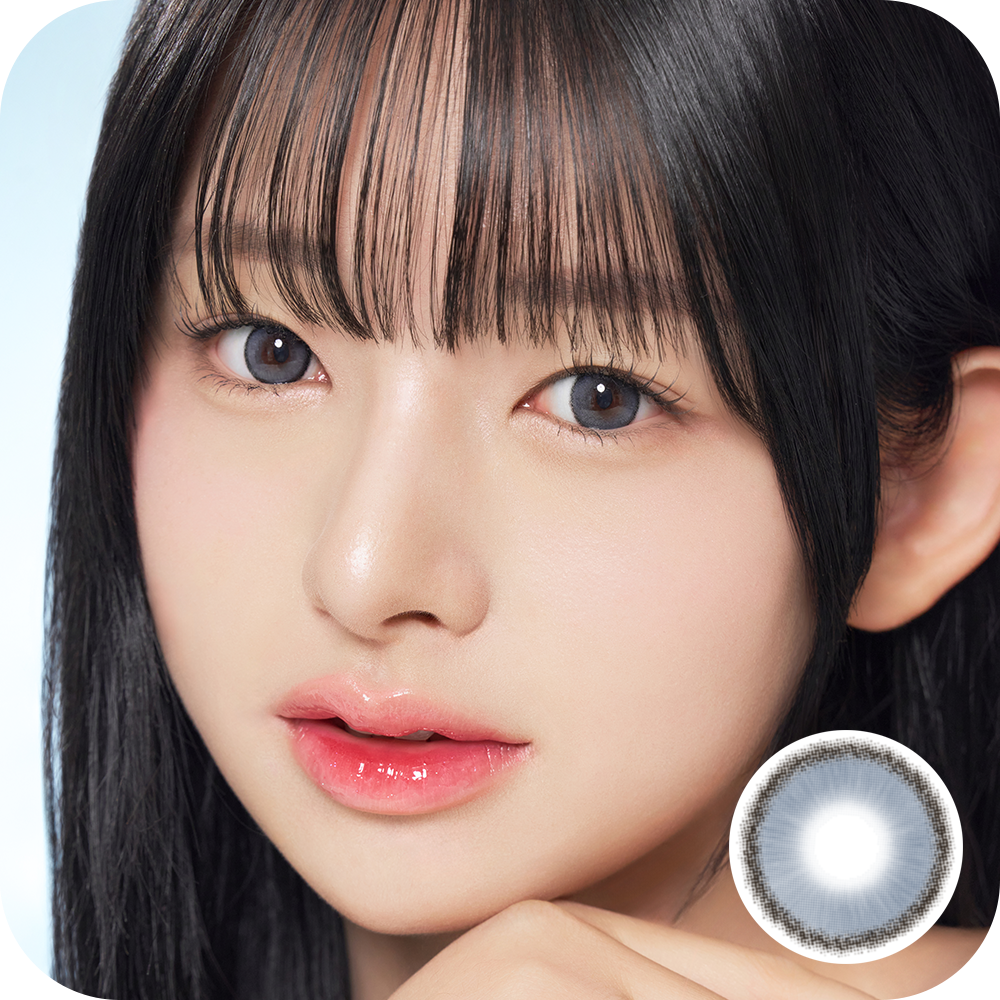 [月拋] LENBLING 1 Month FLORING Mono Navy 每月拋棄彩妝隱形眼鏡｜每盒2片