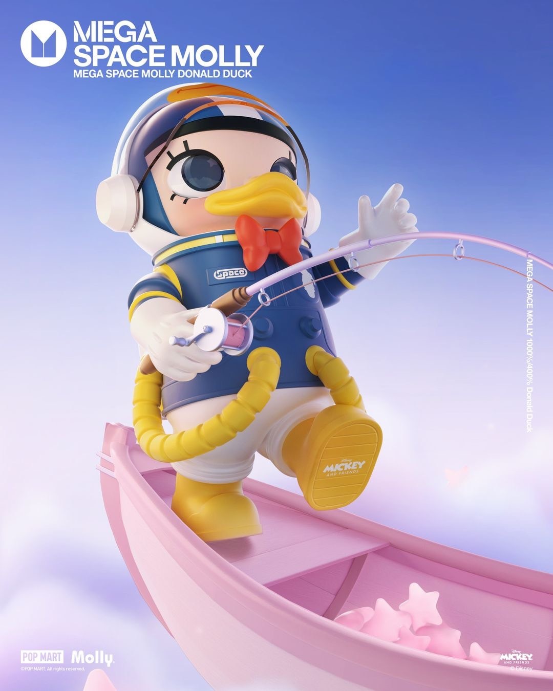 <官方正版授權>POPMART 泡泡瑪特 MEGA SPACE MOLLY 唐老鴨 黛西 400% 1000%