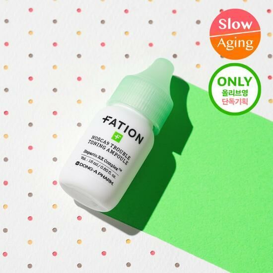 FATION Nosca9 Trouble Toning Ampoule 15ml