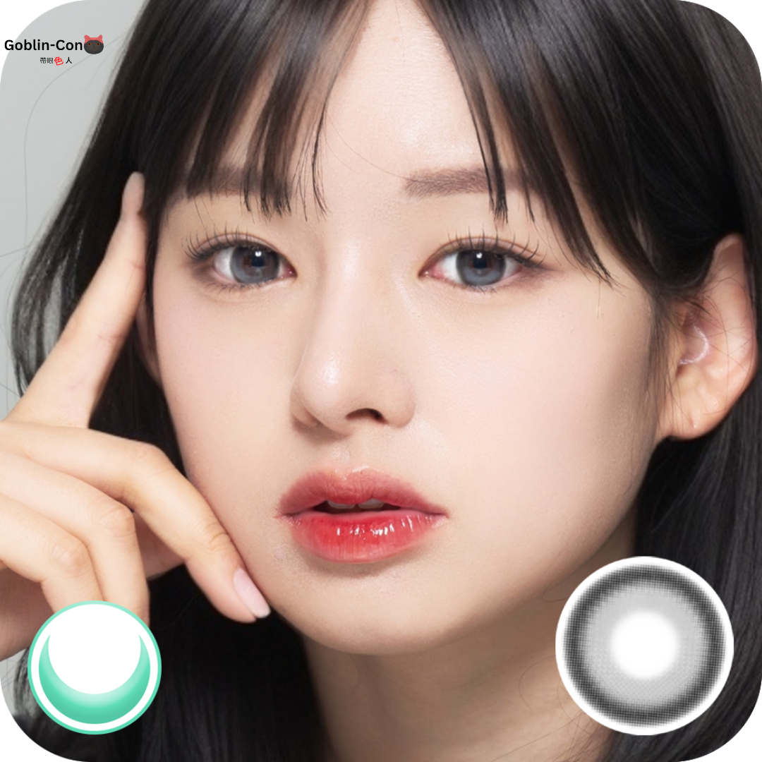 [月拋] LENBLING 1 Month BIG PUREBLE Ash Gray 彩妝隱形眼鏡｜每盒2片