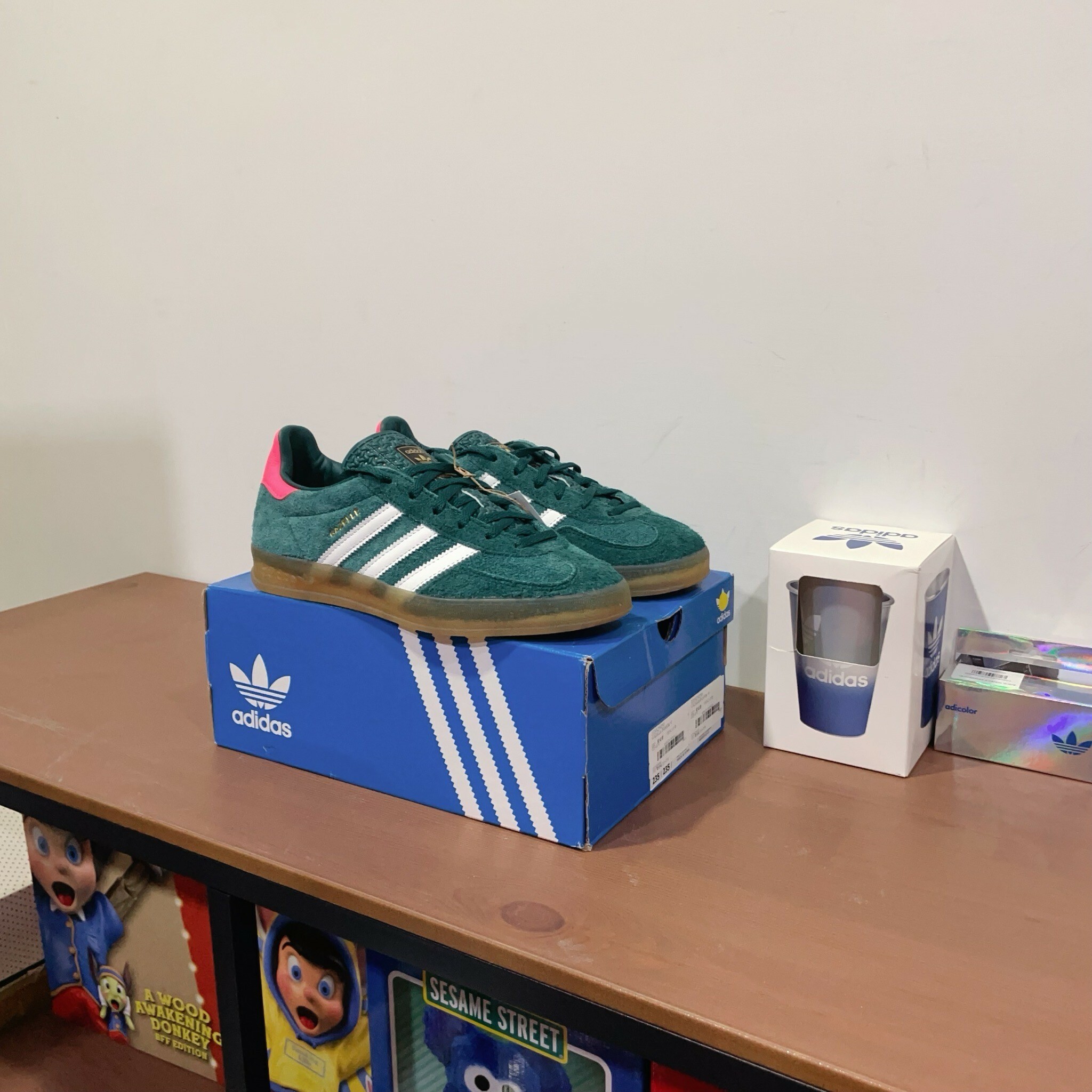 Adidas Originals Gazelle Indoor 孔雀綠 森林綠 桃紅 復古鞋 IG5929