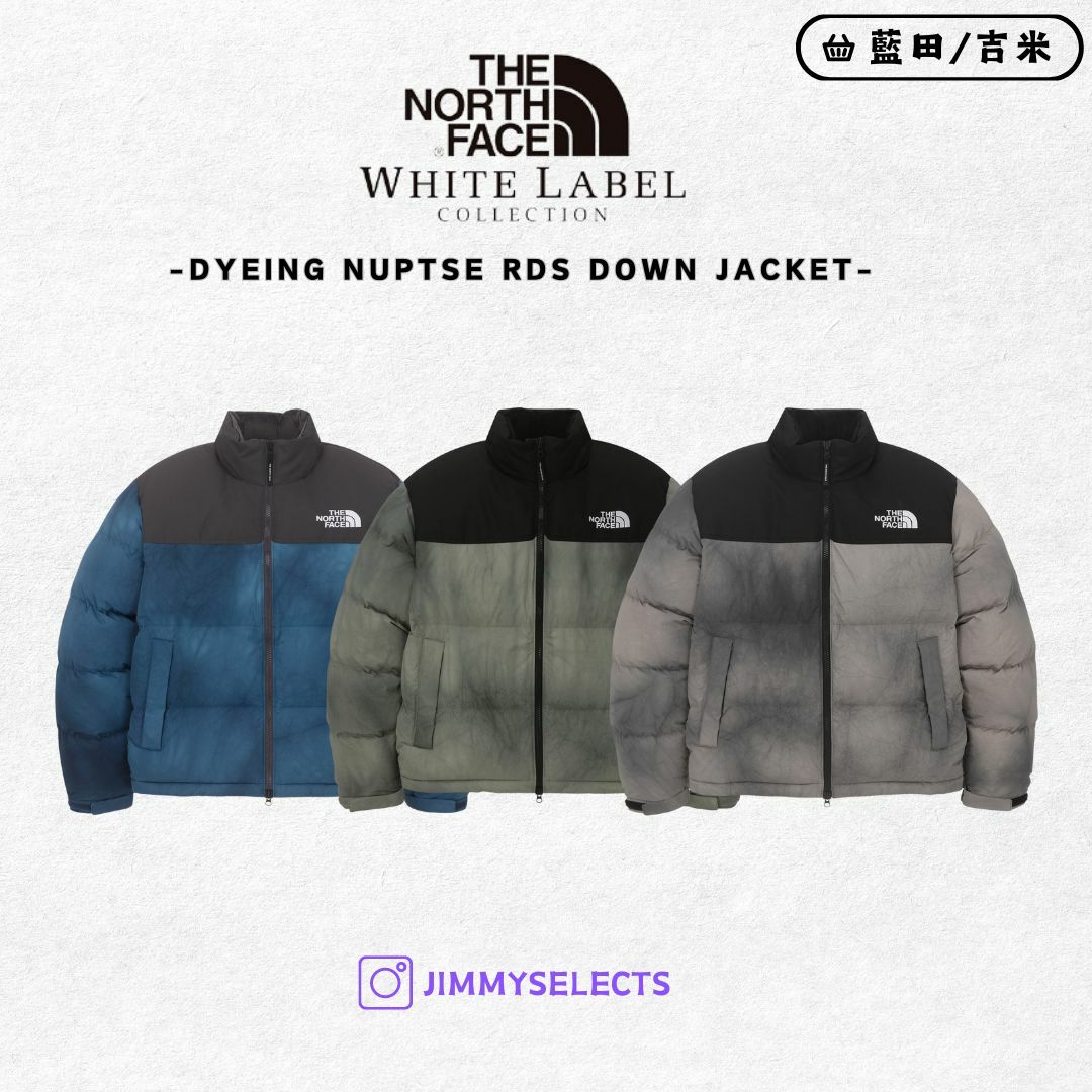 【代購】THE NORTH FACE 北臉 白標 DYEING NUPTSE RDS 羽絨 外套 NJ1DQ56