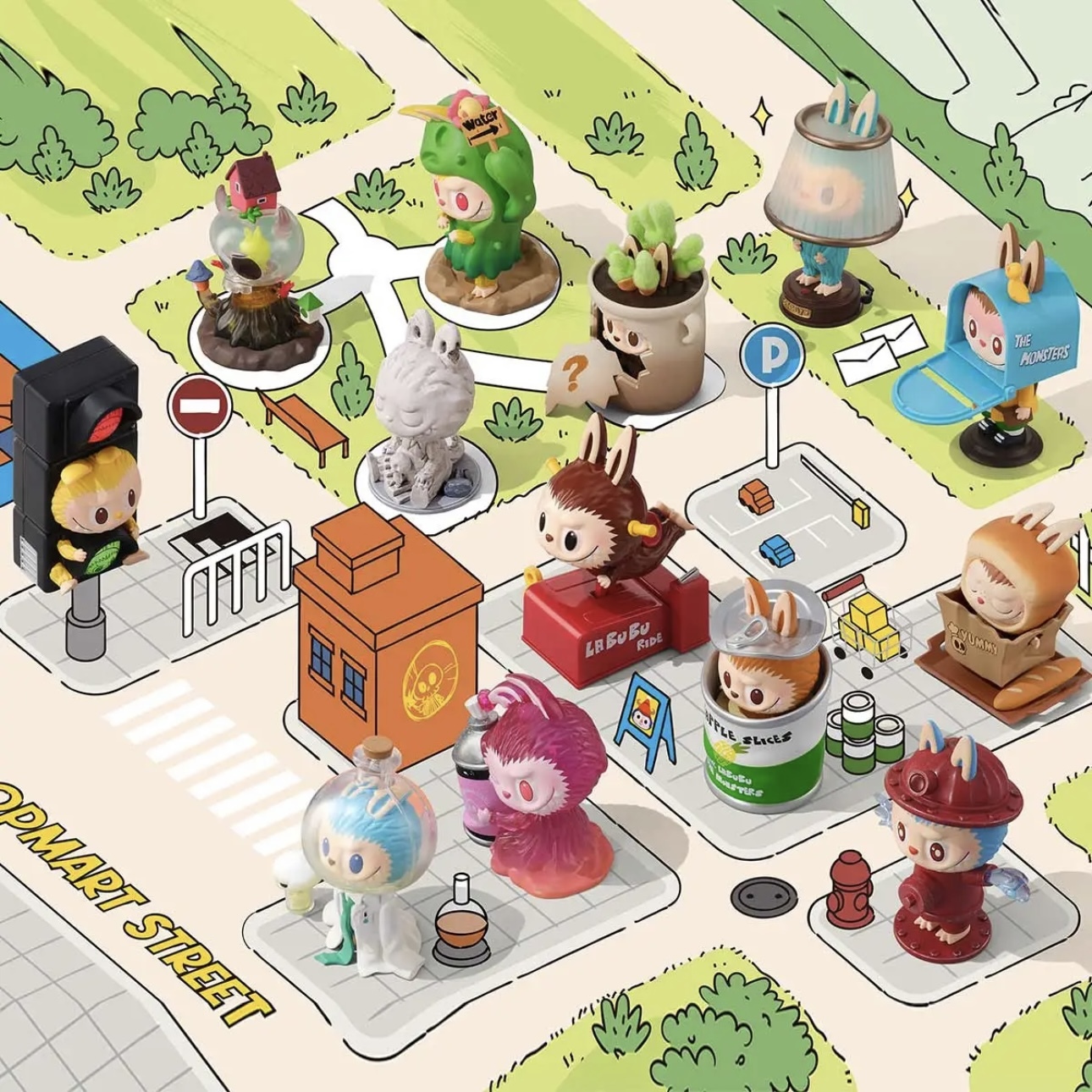 泡泡瑪特 POPMART ALMOST THE MONSTERS HIDDEN 看不見我系列 盲盒