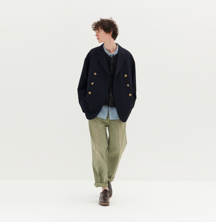 VISVIM 2024 A/W REGIS DB JACKET (WOOL/LINEN) - PRE ORDER ITEM (預訂中)