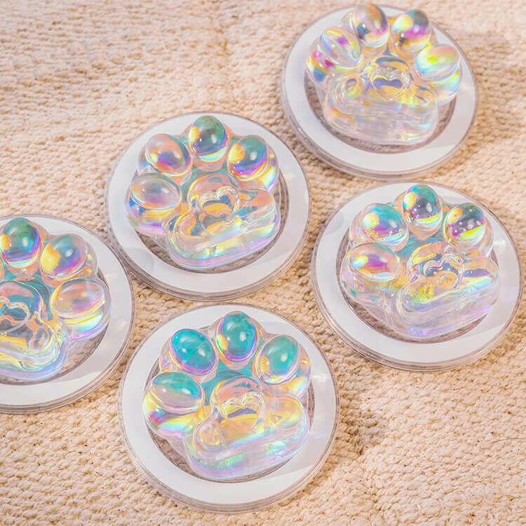 鐳射貓掌支架 MagSafe 磁吸- 手機氣囊伸縮支架