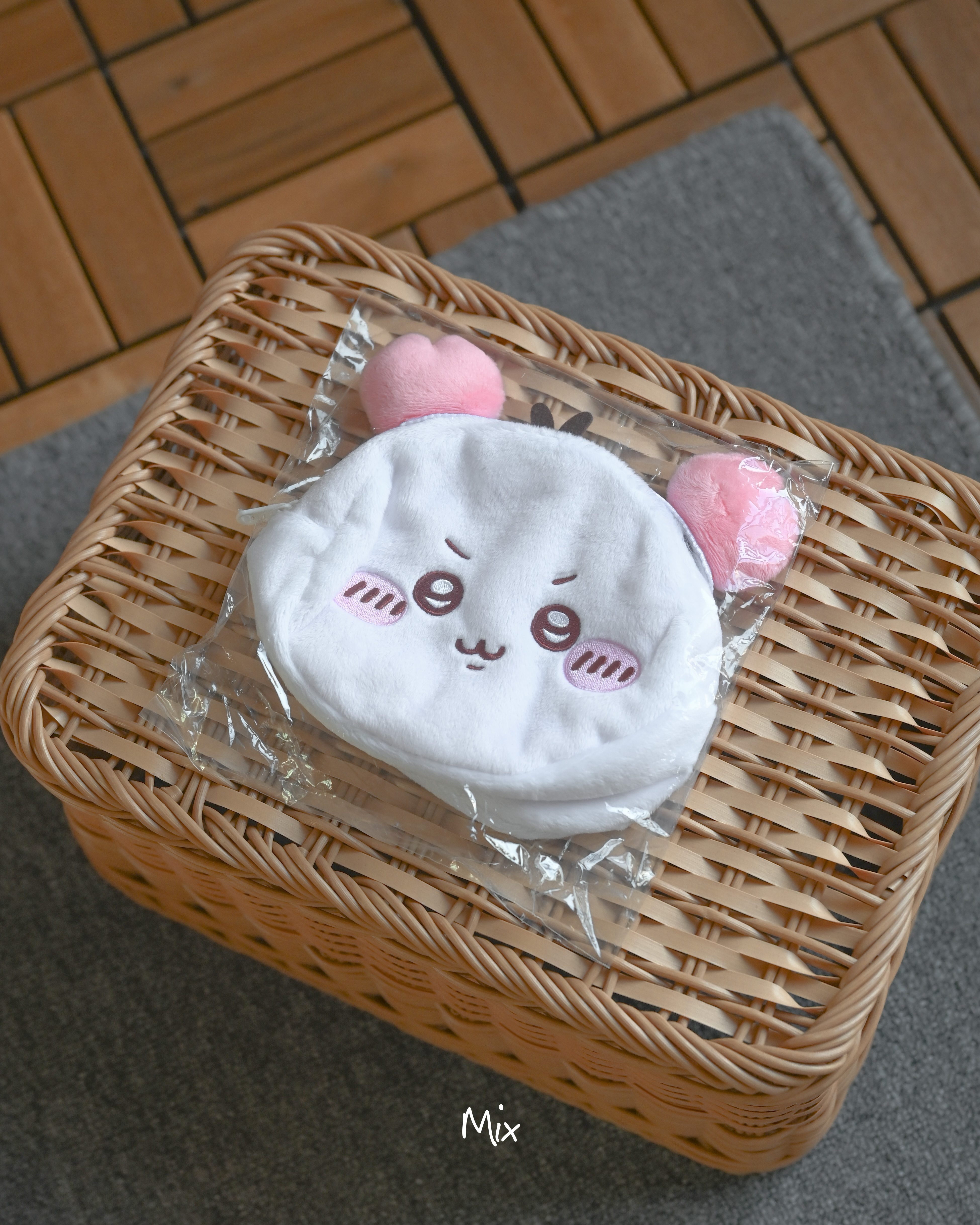 iSNEAKERS｜日本 Chiikawa 吉伊卡哇 古本系列 螃蟹頭化妝包