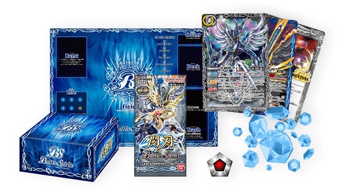 Battle Spirits 原盒 契約編:界第１章閃刃BS64 起始盒裝