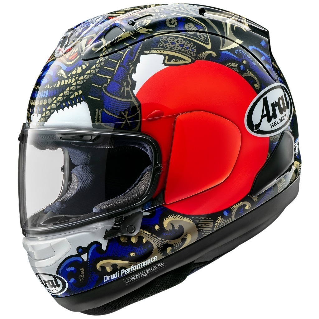 ARAI RX7X SAMURAI 亮面 選手彩繪 頂級帽款
