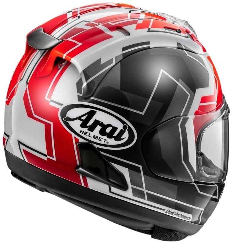 ARAI RX7X REA SB2 RED 亮面  選手彩繪 頂級帽款