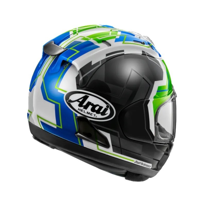 ARAI RX7X REA SB2 GREEN 亮面  選手彩繪 頂級帽款