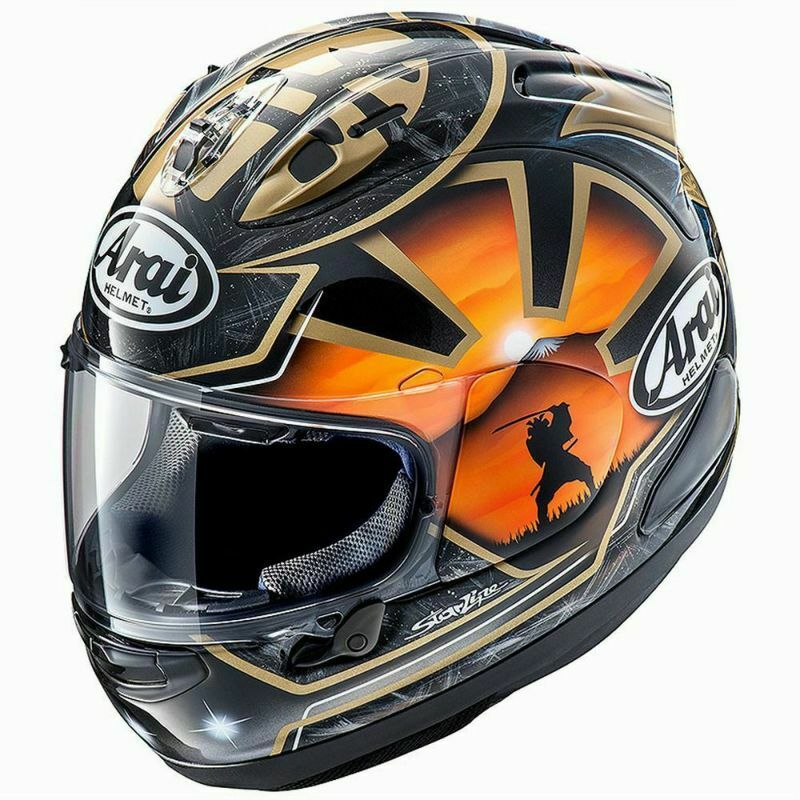 ARAI RX7X Pedrosa Spirit Gold 金武士 亮面  選手彩繪 頂級帽款